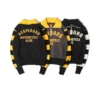 Motorcycle Desperado Half Zipper Short Sweatshirts For Men Pullover